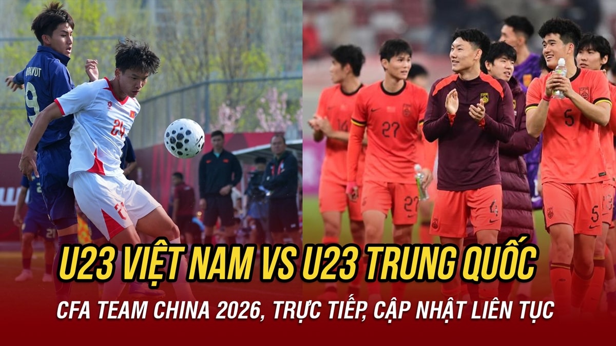 FPT Play trực tiếp bóng đá U23 Việt Nam và U23 Trung Quốc