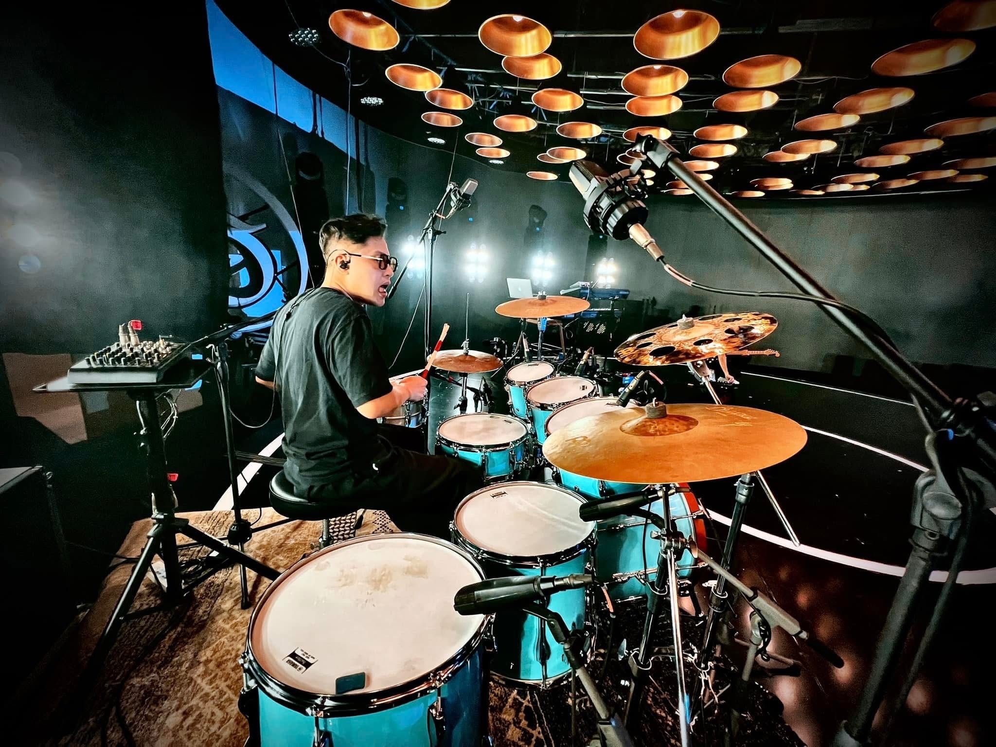 Drummer Nguyễn Hùng Cường (Ảnh: NVCC)