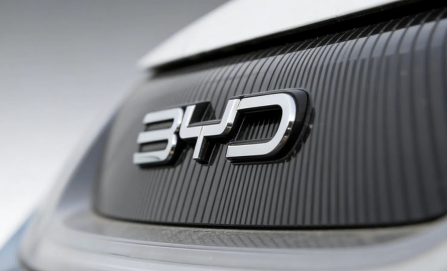 Xe điện BYD trưng bày tại triển lãm