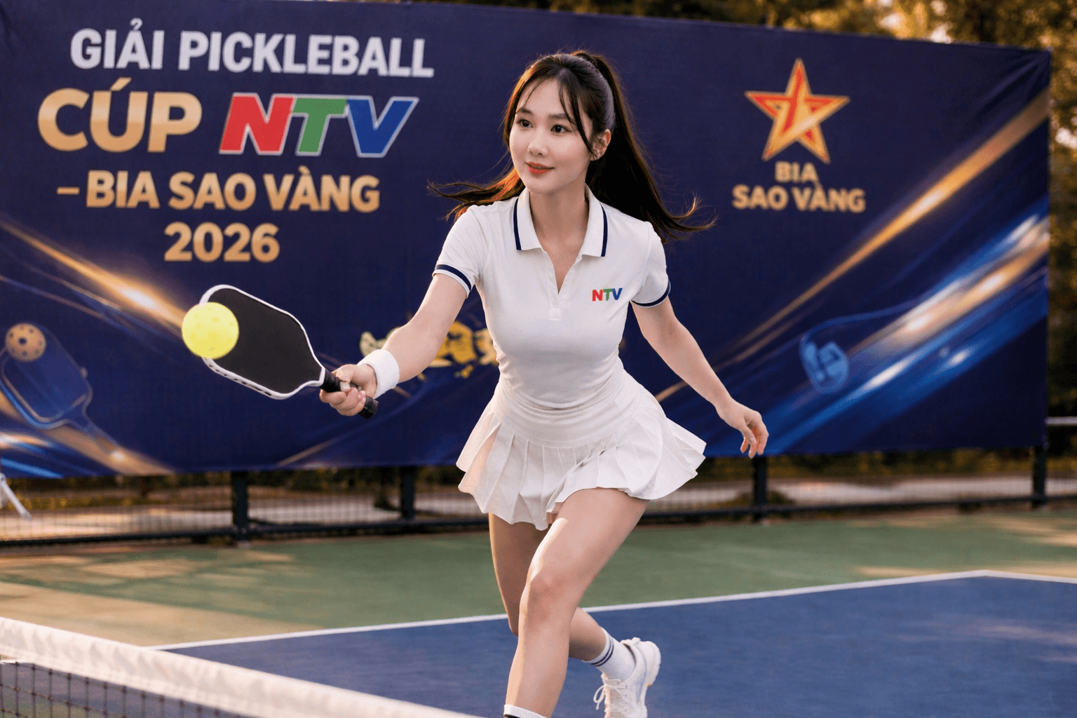 Giải Pickleball Cúp NTV – Bia Sao Vàng 2026