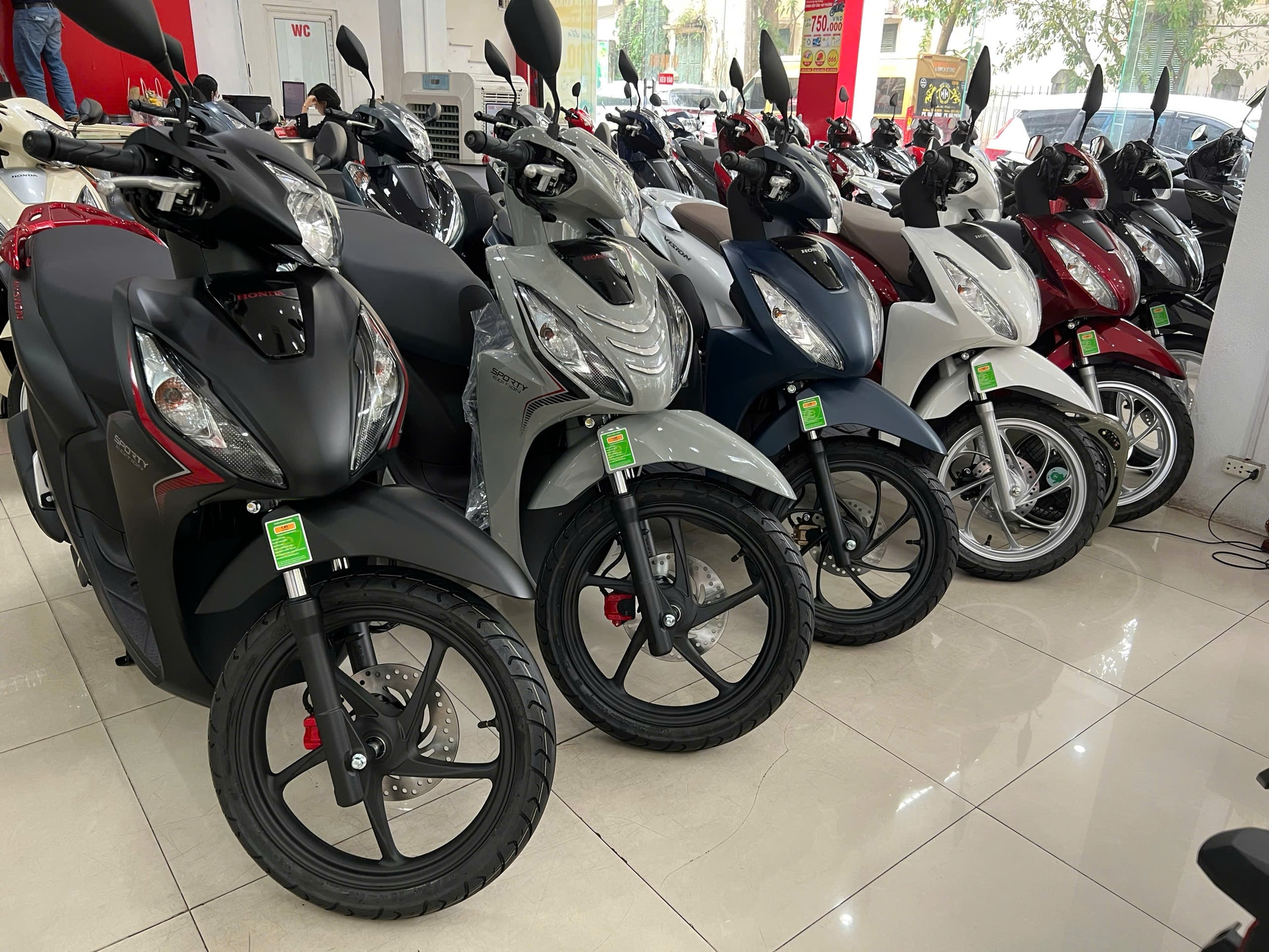 Bảng báo giá xe Vision tại Thái Bình cập nhật mới nhất hiện nay - Honda Huy Phương