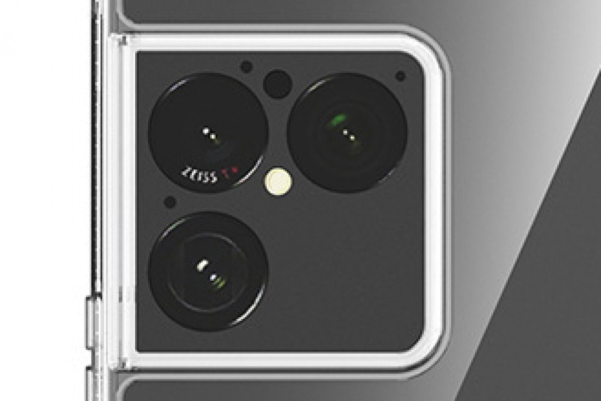 Cụm camera sau hình vuông của Xperia 1 VIII