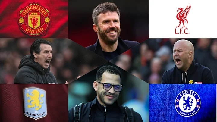 Man United, Liverpool, Aston Villa và Chelsea cạnh tranh vé Champions League