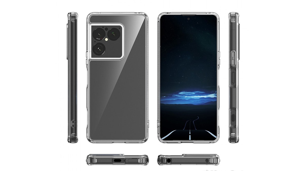 Ảnh render Sony Xperia 1 VIII với thiết kế mới
