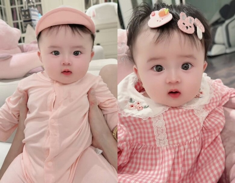 Con gái Phương Lê và Vũ Luân