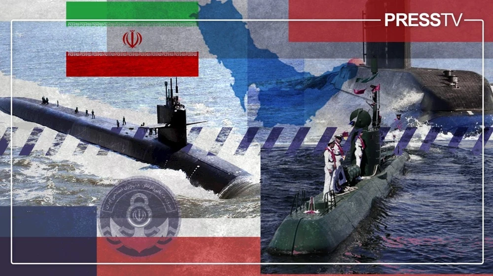 Tàu ngầm mini Ghadir của Iran thách thức Hải quân Mỹ dưới eo biển Hormuz