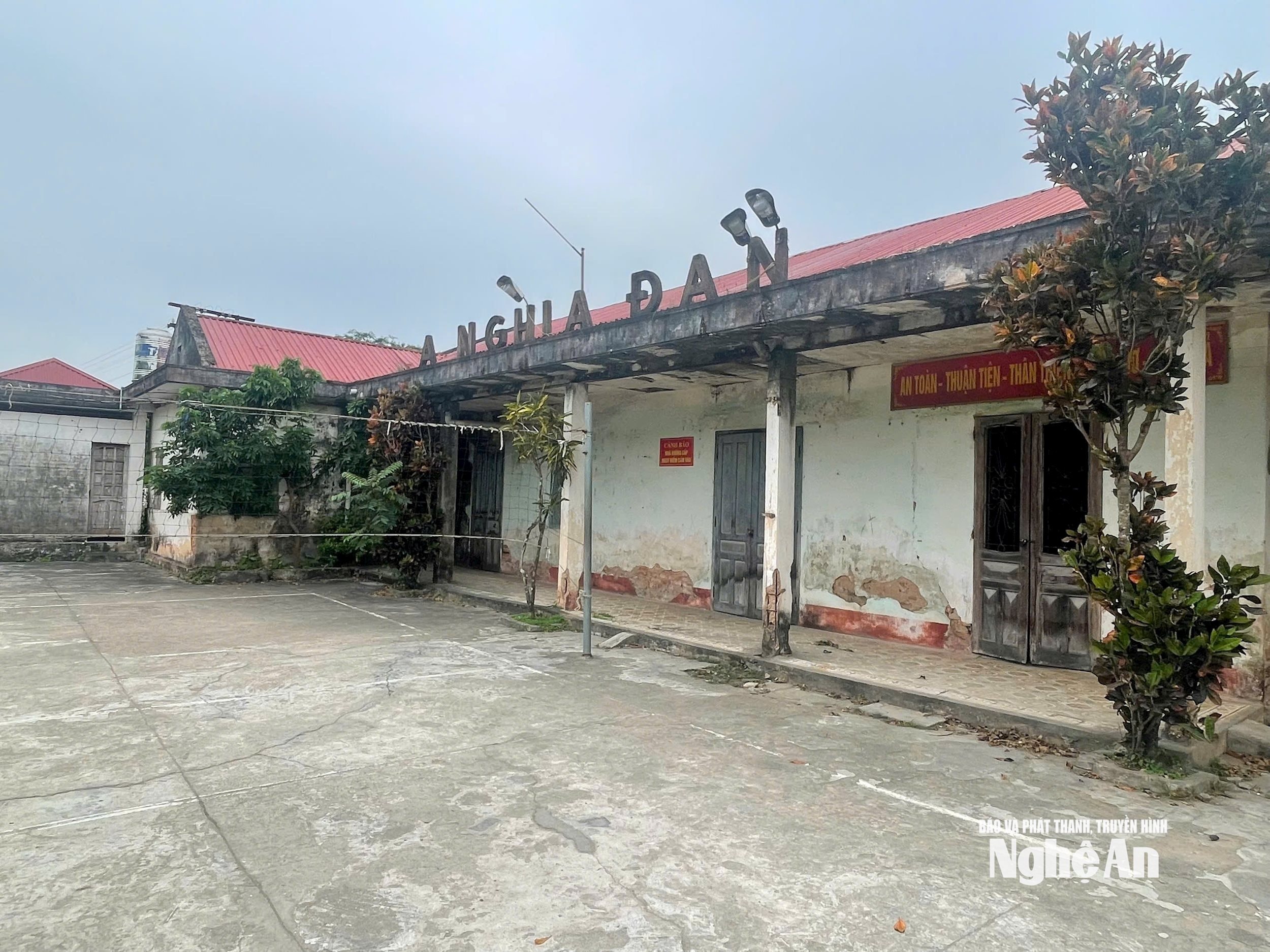 Nhà ga Nghĩa Đàn (cũ) nơi con trai Bà Hợi lên tàu rồi thất lạc gần 50 năm. Ảnh tư liệu Tiến Đông