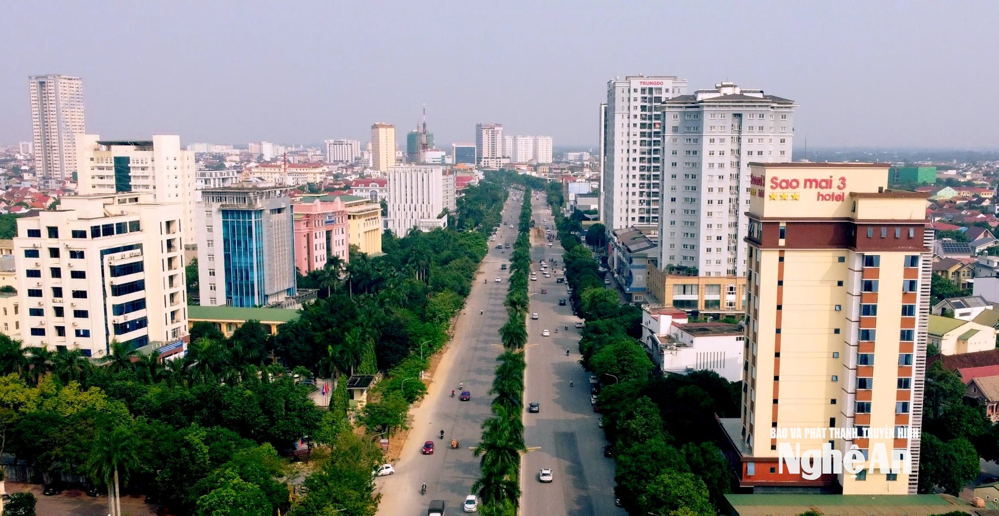 Một góc phường Trường Vinh, Nghệ An. Ảnh: Quang An