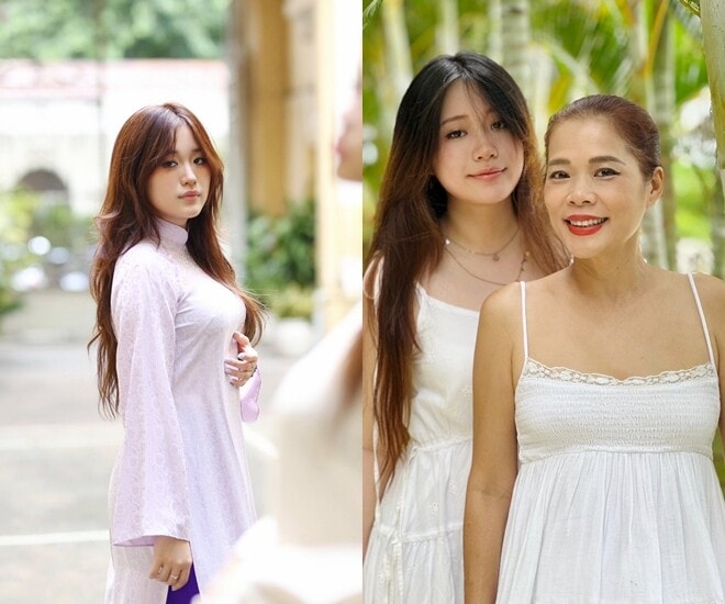 Ái nữ đầu lòng của Mỹ Lệ vừa đón sinh nhật thứ 21.
