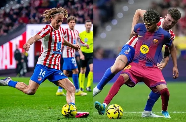 Nỗi lo về việc bị treo giò ở trận lượt về Champions League của cầu thủ Barca và Atletico.