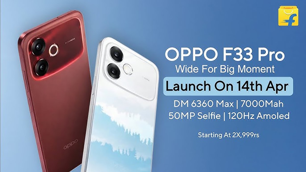 OPPO F33 Pro 5G dự kiến ra mắt vào ngày 14/4 tại Ấn Độ