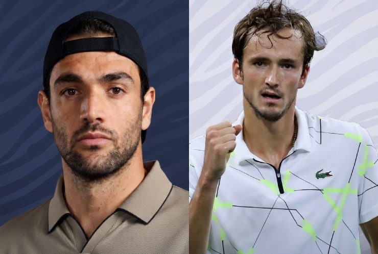 Daniil Medvedev duy trì thành tích đối đầu ấn tượng trước Berrettini