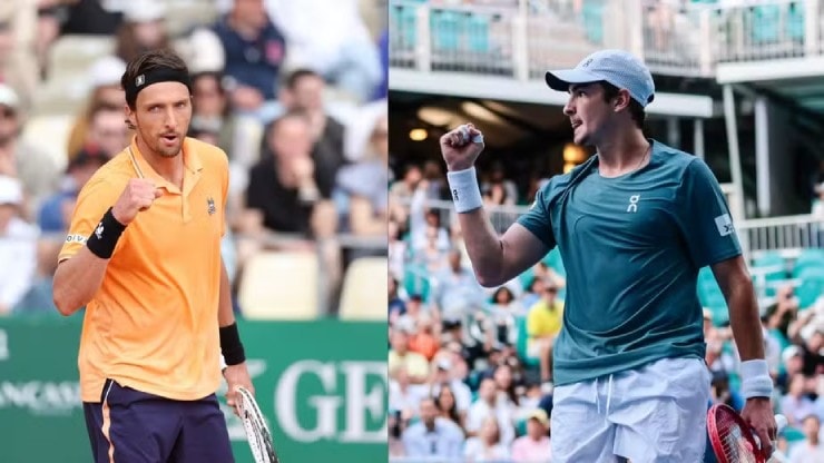 Joao Fonseca và Arthur Rinderknech đối đầu tại Monte Carlo