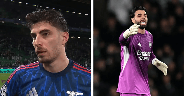 Kai Havertz ăn mừng bàn thắng cùng đồng đội