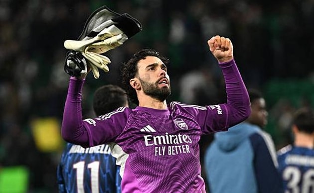 Arsenal giành chiến thắng thực dụng trước Sporting CP tại Champions League
