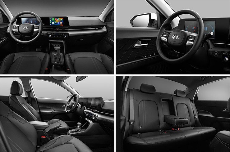 Khoang lái hiện đại hướng tới người dùng trên Hyundai Accent