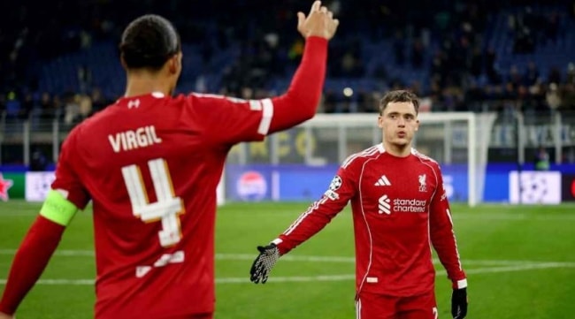Florian Wirtz phản bác nhận định của Virgil van Dijk sau trận thua Manchester City.