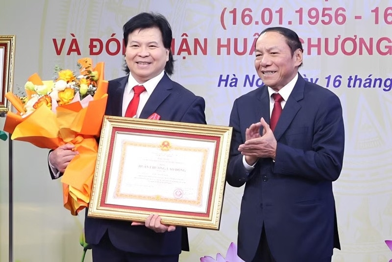 NSND Tống Toàn Thắng nhận Huân chương Lao động hạng Ba năm 2026