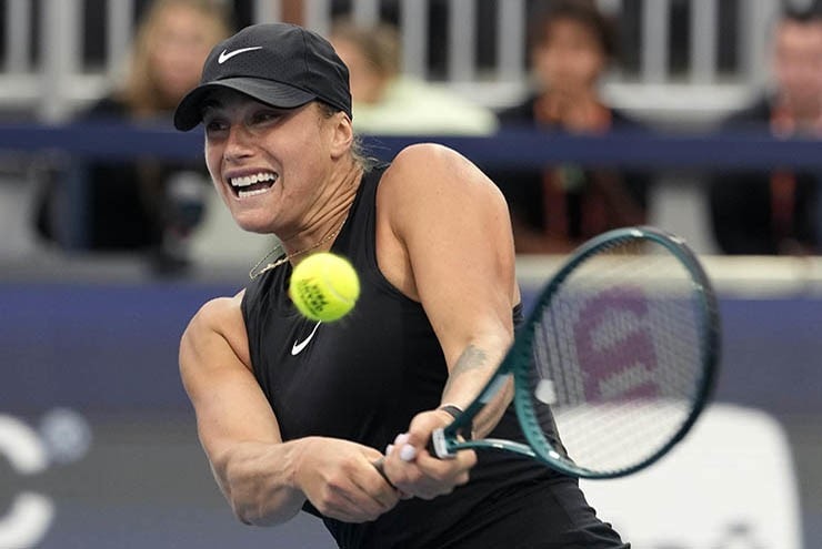 Tay vợt Aryna Sabalenka gặp chấn thương sau Miami Open