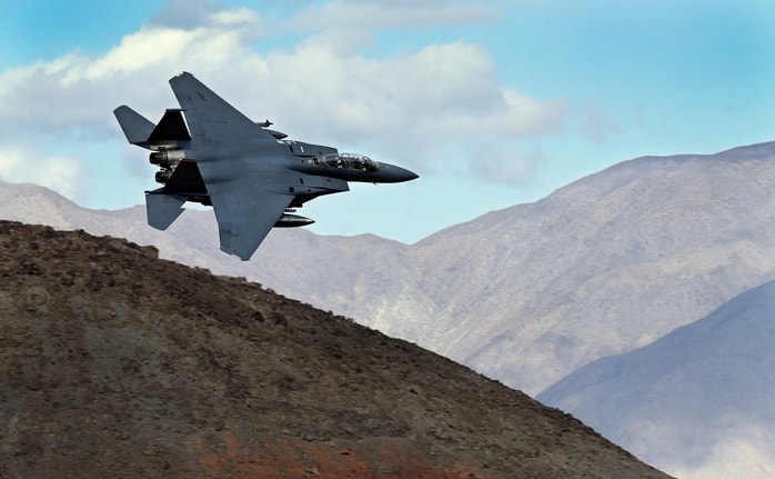 Tiêm kích F-15E Strike Eagle của quân đội Mỹ tham gia chiến dịch