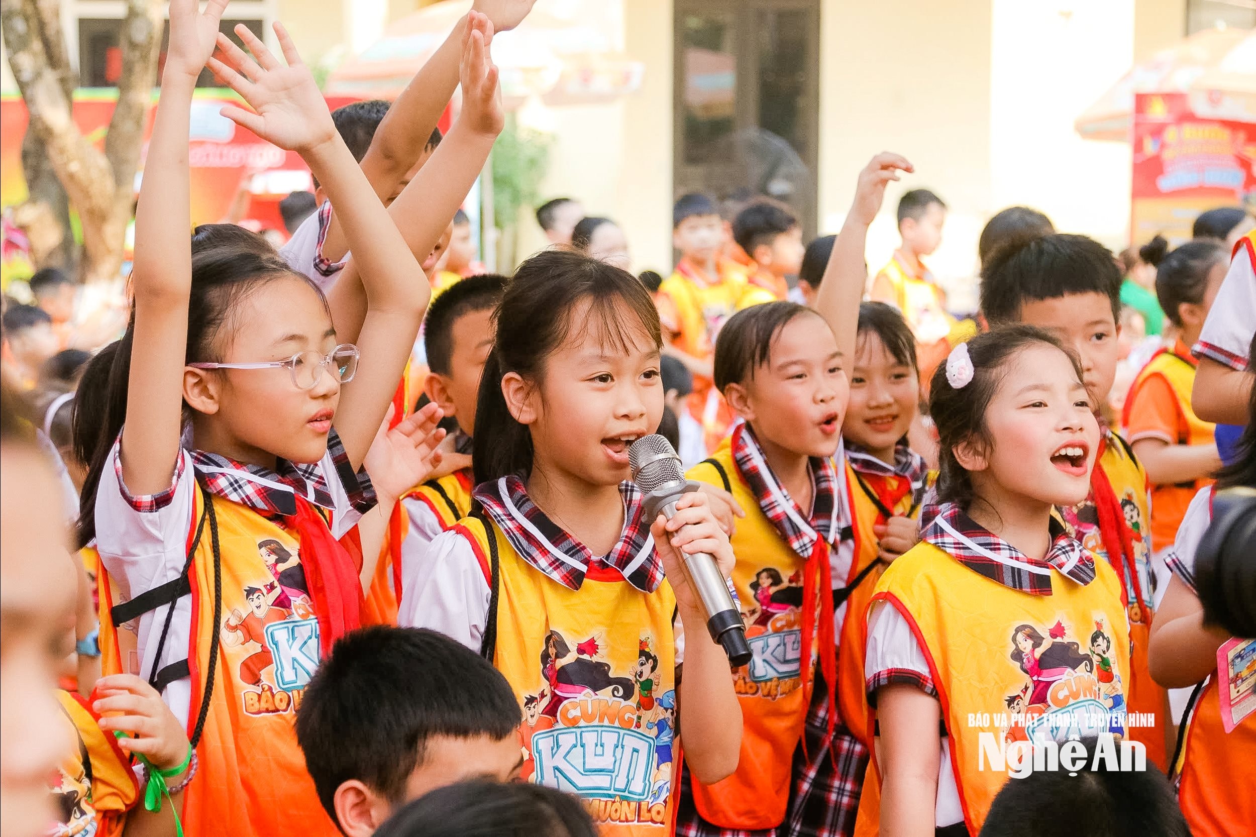  học sinh hào hứng