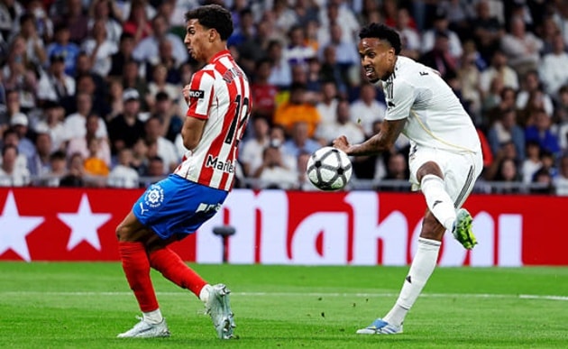 Eder Militao trở lại thi đấu