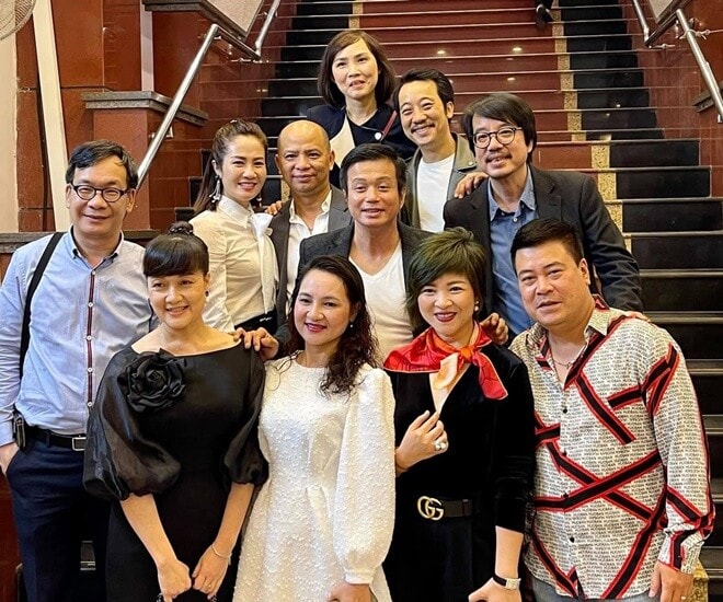 Hội nghệ sĩ gạo cội, quen mặt với khán giả là bạn học với nhau.