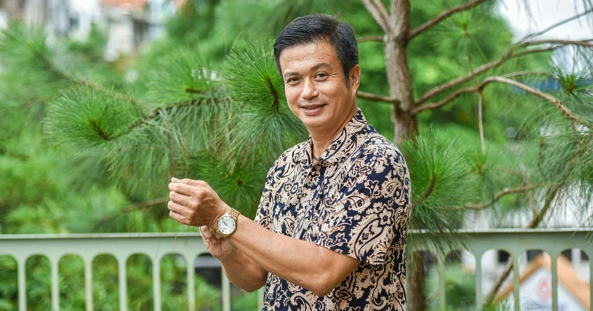 Diễn viên Bá Anh đang công tác tại Nhà hát Tuổi trẻ.