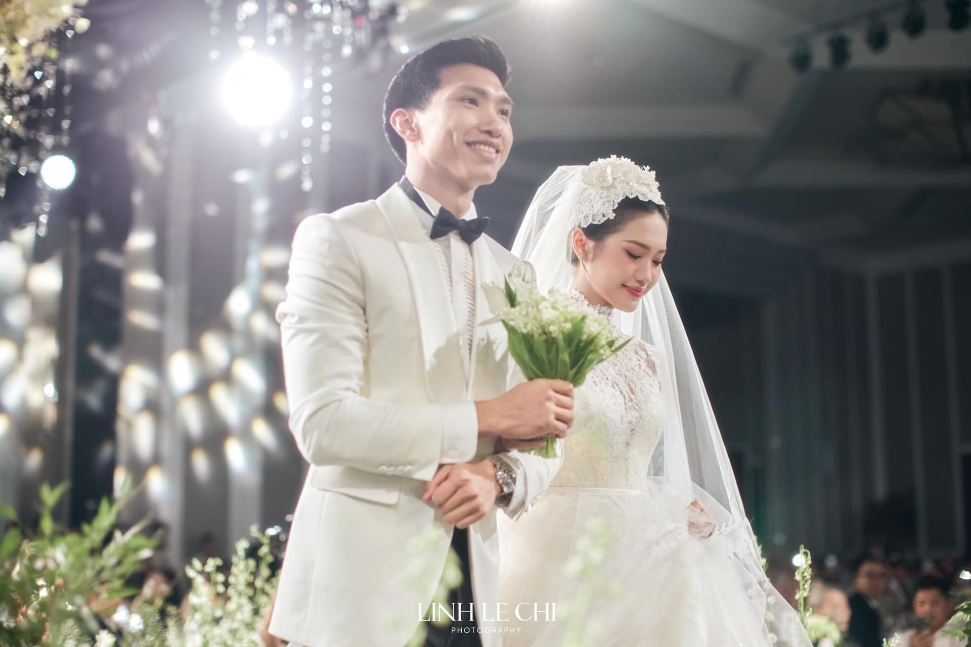 Đoàn Văn Hậu và Doãn Hải My về chung một nhà vào năm 2023.