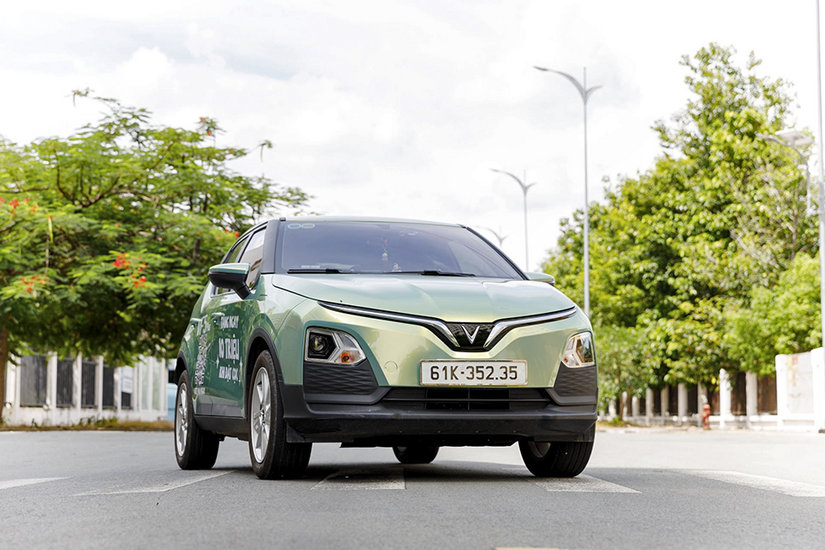 Hệ thống trạm sạc V-Green của VinFast