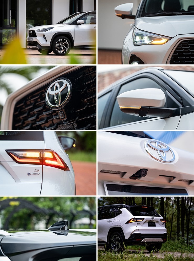 Ngoại thất mạnh mẽ của Toyota Yaris Cross tại thị trường Đông Nam Á