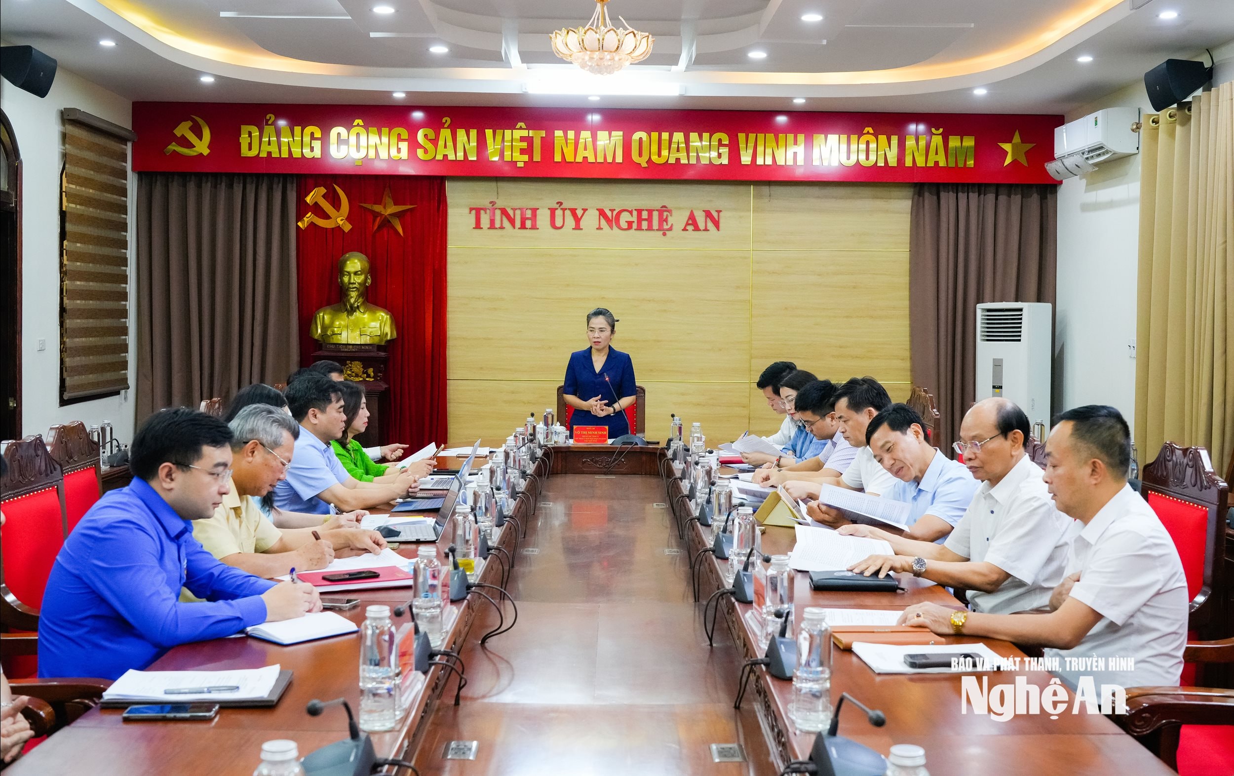 Thường trực Tỉnh ủy làm việc với Mặt trận Tổ quốc và các tổ chức chính trị - xã hội