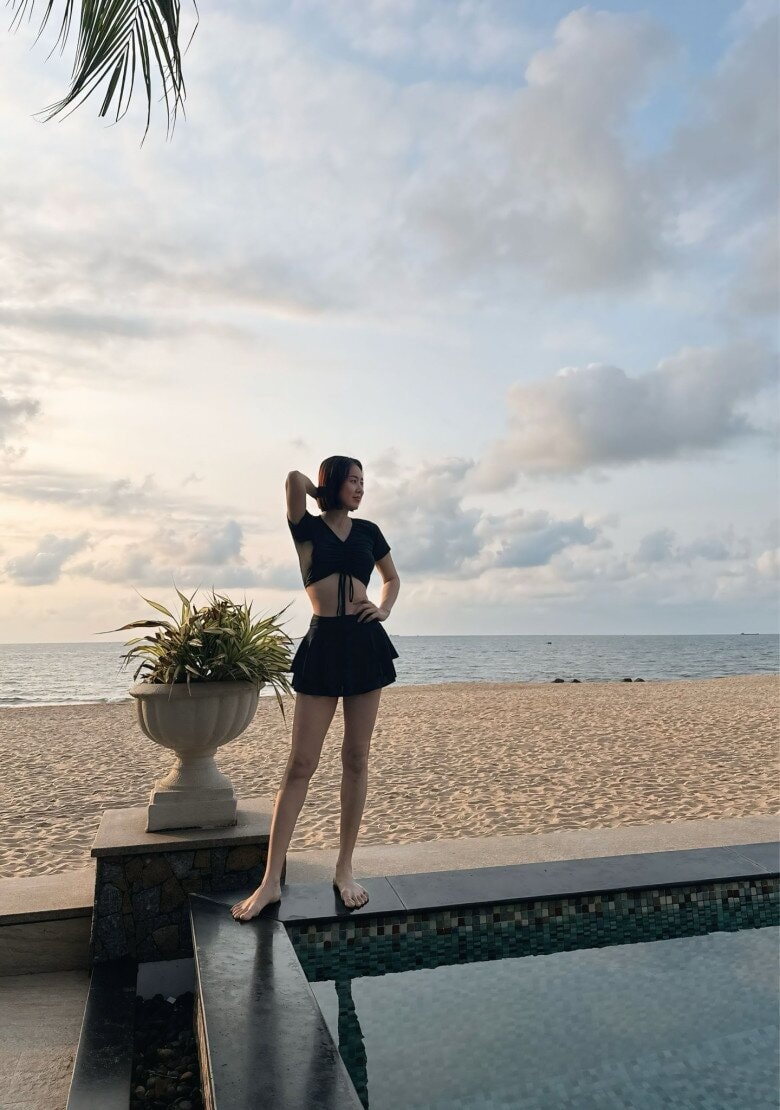 Sự đối lập thú vị giữa đời thực và trên phim của nữ diễn viên Lê Phương.