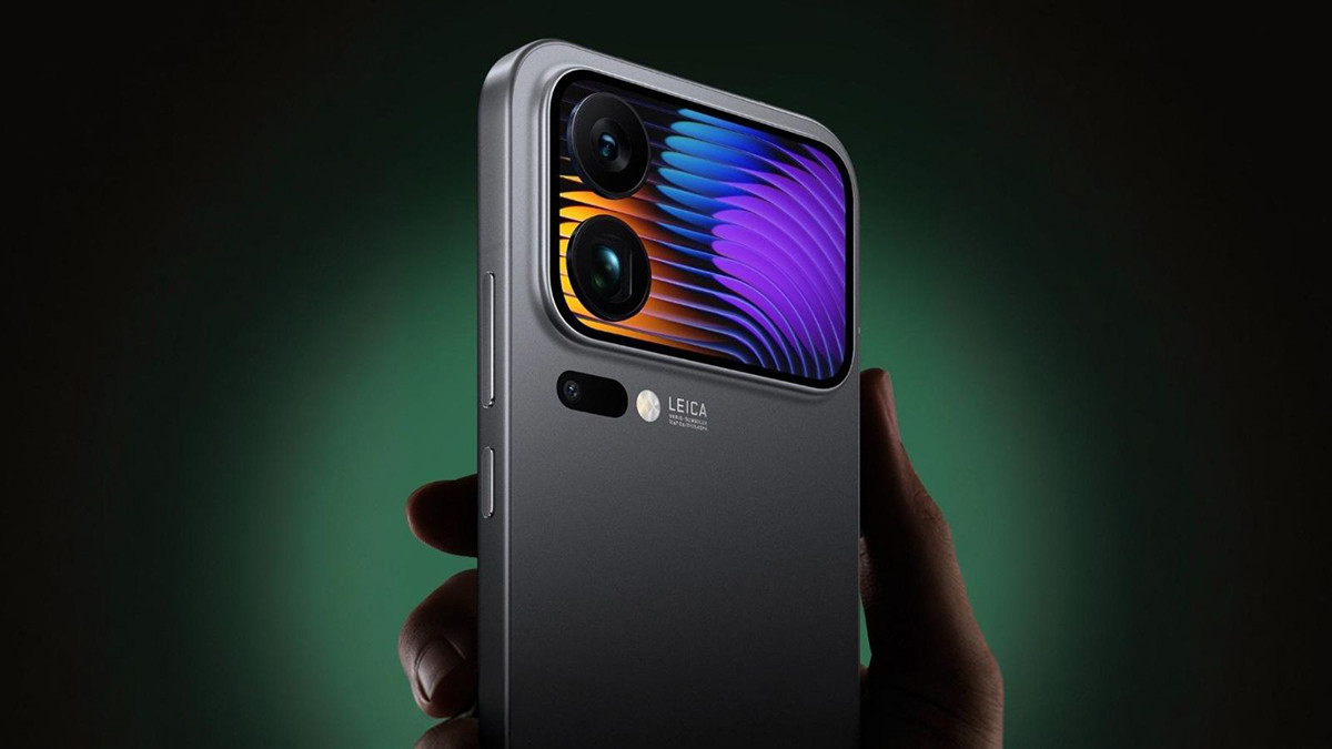 Màn hình phụ mặt sau trên dòng Xiaomi 18 Pro