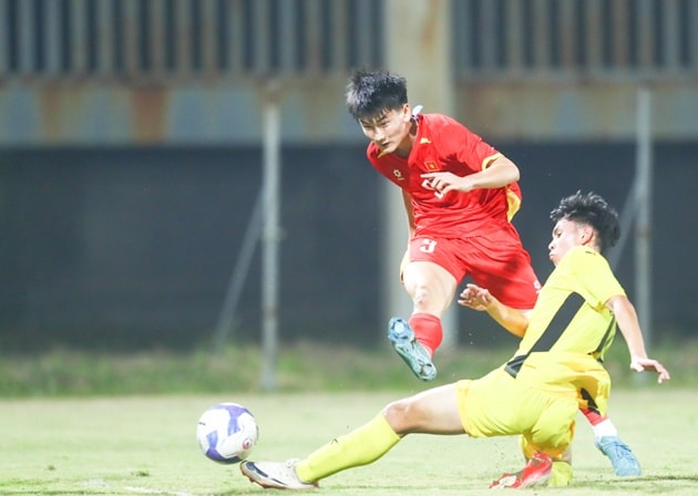 U17 Việt Nam giành chiến thắng đậm trước U17 Malaysia