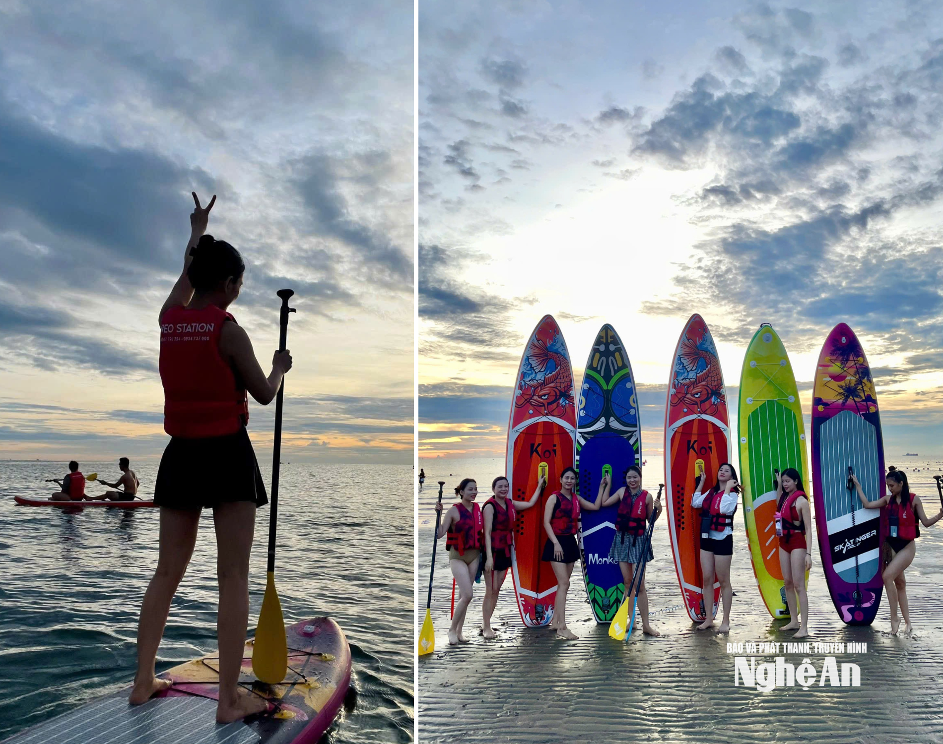 chèo SUP Cửa Lò Ảnh Huy Đỗ4
