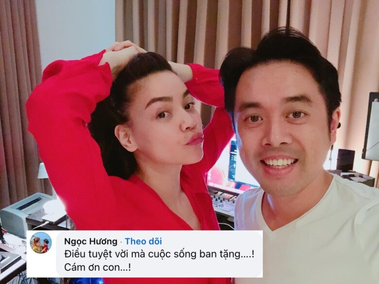 Bà Ngọc Hương - mẹ ruột Hồ Ngọc Hà gửi lời cảm ơn đến Dương Khắc Linh.