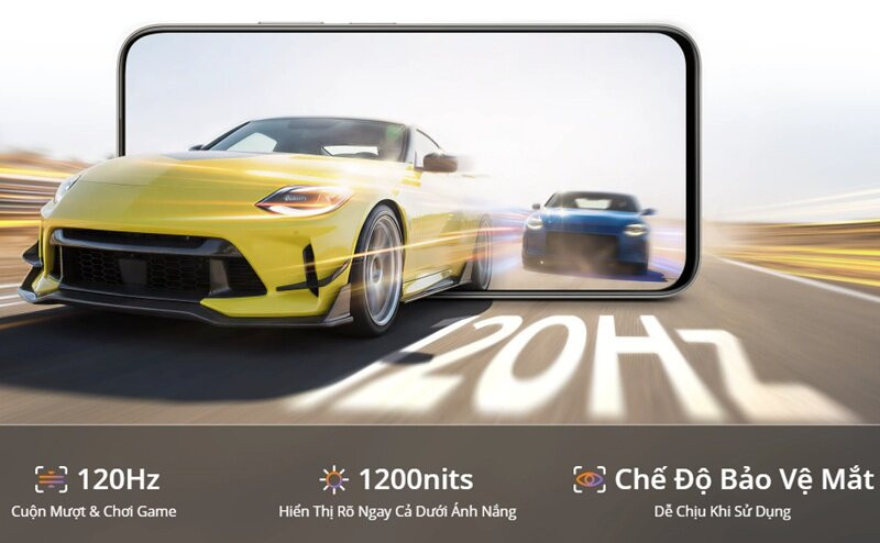 Màn hình Realme C100 hiển thị chất lượng