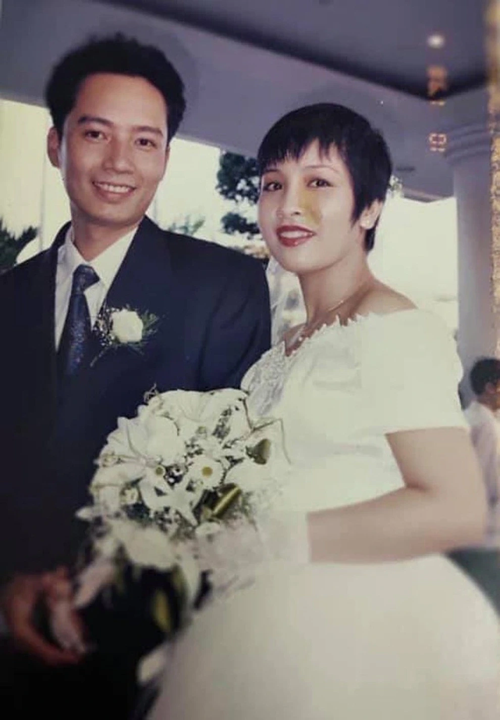 Nhạc sĩ Anh Quân và diva Mỹ Linh thời trẻ, cực đẹp đôi bên nhau.