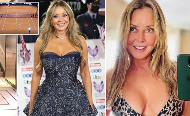 Nữ MC thể thao Carol Vorderman bị bàn tán về đời tư trên sóng truyền hình