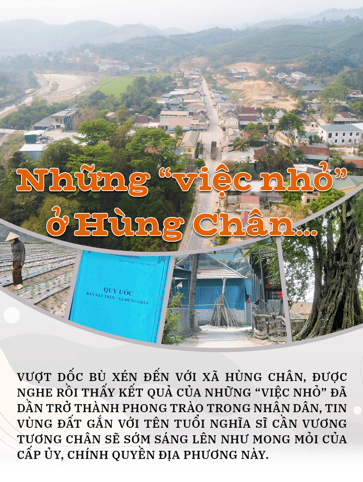 Những “việc nhỏ” ở Hùng Chân…