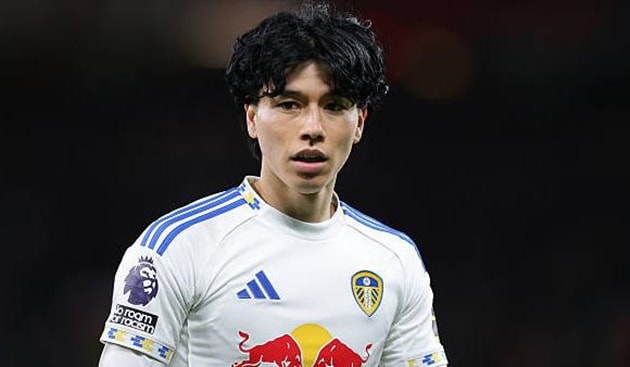 Tiền vệ Ao Tanaka là mục tiêu tiềm năng của Manchester United.