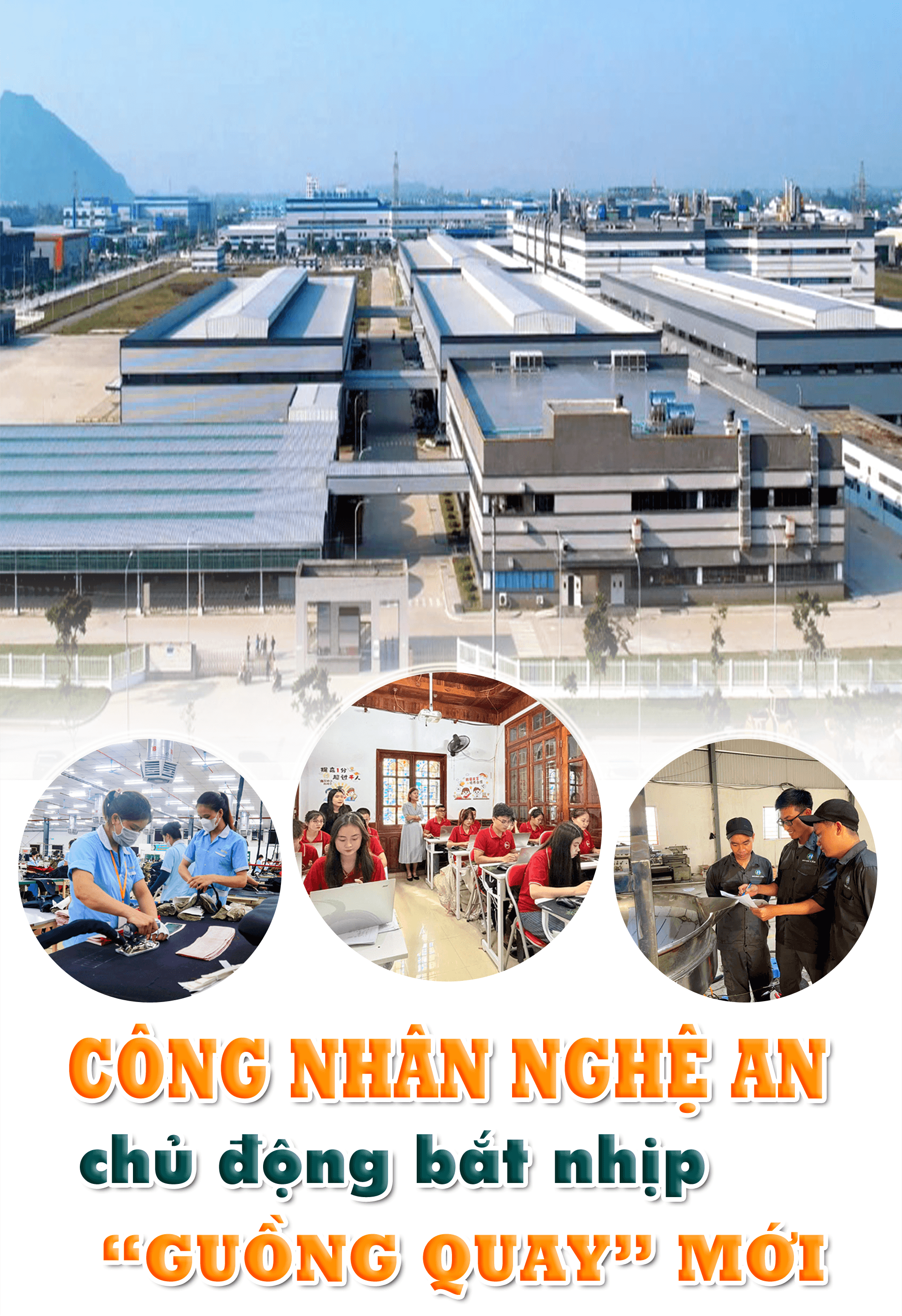 Công nhân Nghệ An chủ động bắt nhịp “guồng quay” mới