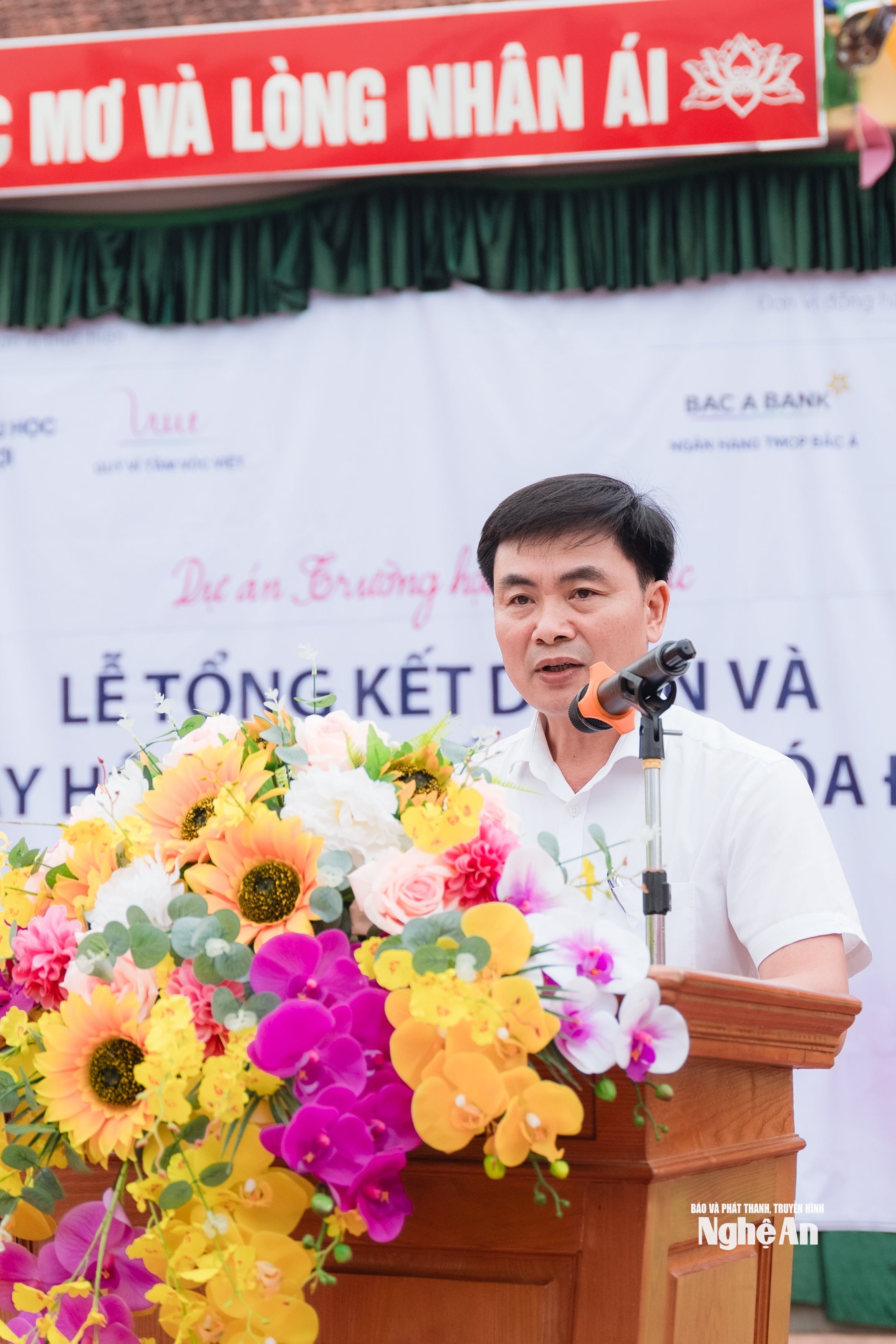 2. Ông Lê Ngọc Uyển phát biểu