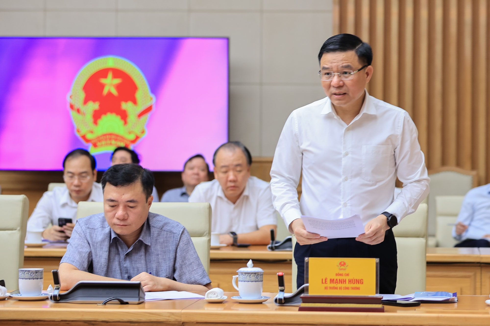Thủ tướng Lê Minh Hưng: Ngành công thương gánh vác nhiệm vụ trọng tâm để góp phần tăng trưởng 2 con số- Ảnh 5.