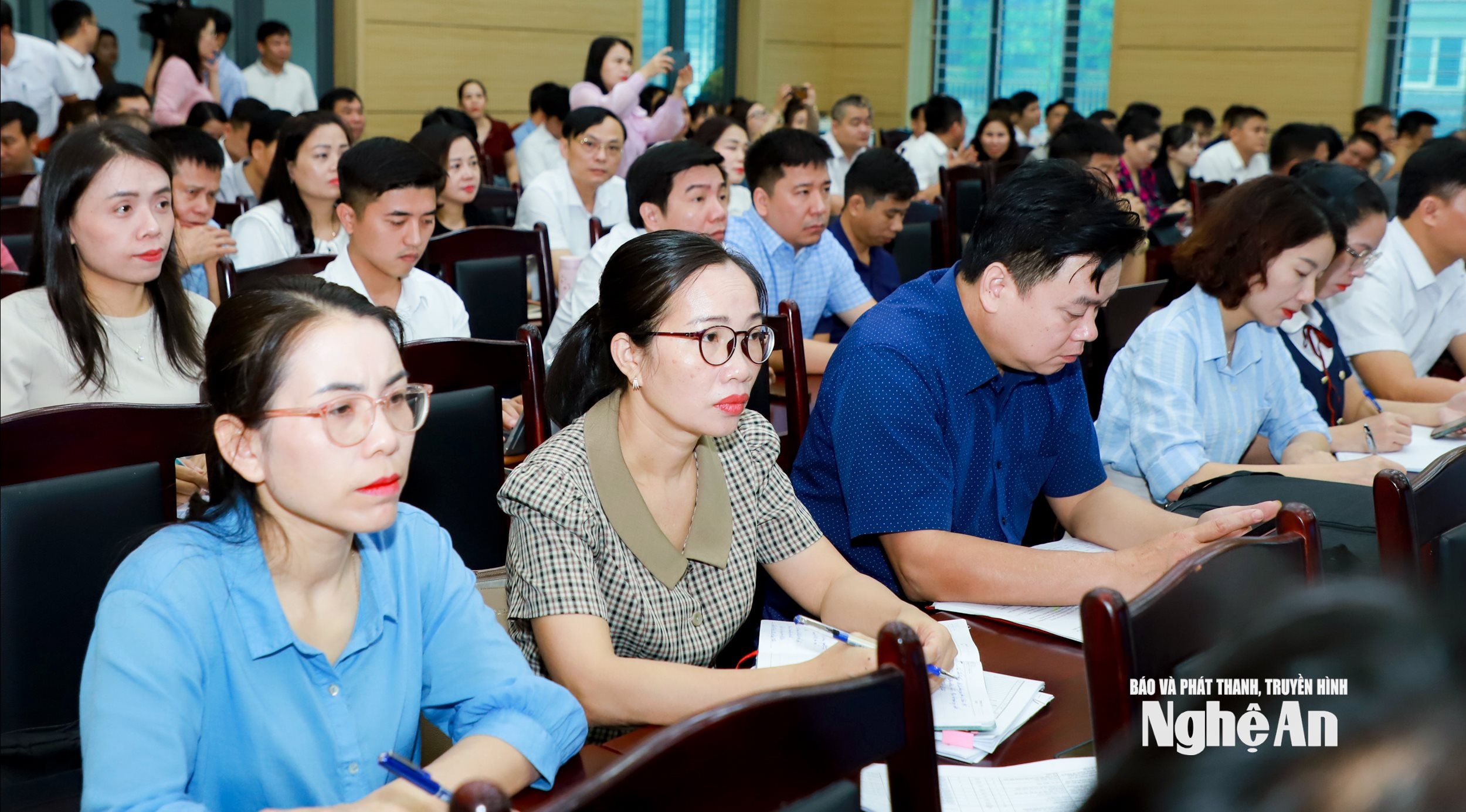 Các đại biểu dự hội nghị. Ảnh: Thành Duy