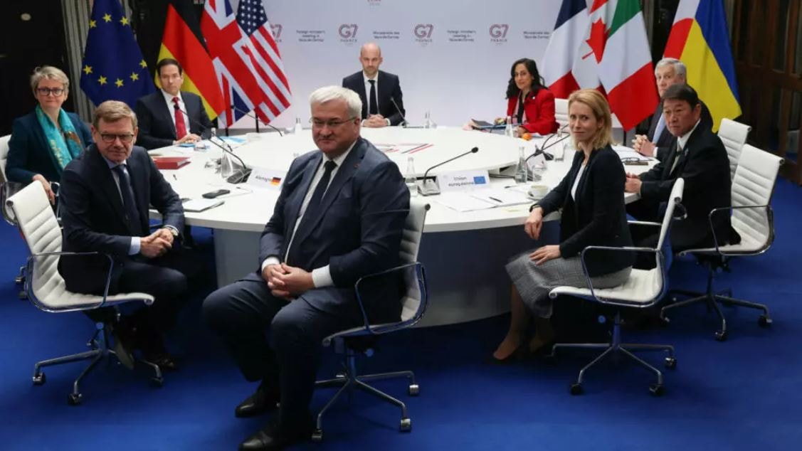 các ngoại trưởng G7 ảnh afp