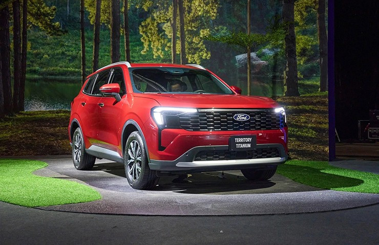 Ford Territory 2026 với thiết kế hiện đại tại Việt Nam