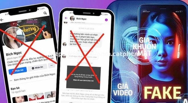 Cảnh báo về thủ đoạn sử dụng AI, Deepfake ghép ảnh giả mạo