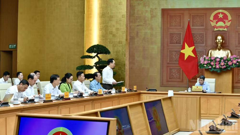 Quang cảnh cuộc làm việc. (Ảnh: Thanh Giang) Quang cảnh cuộc làm việc. (Ảnh: Thanh Giang)